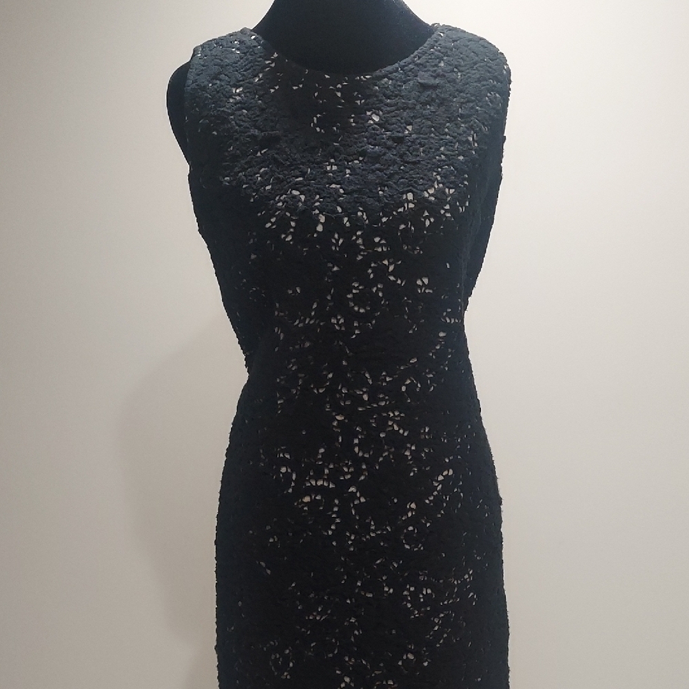 Elegant Black Lace Dress